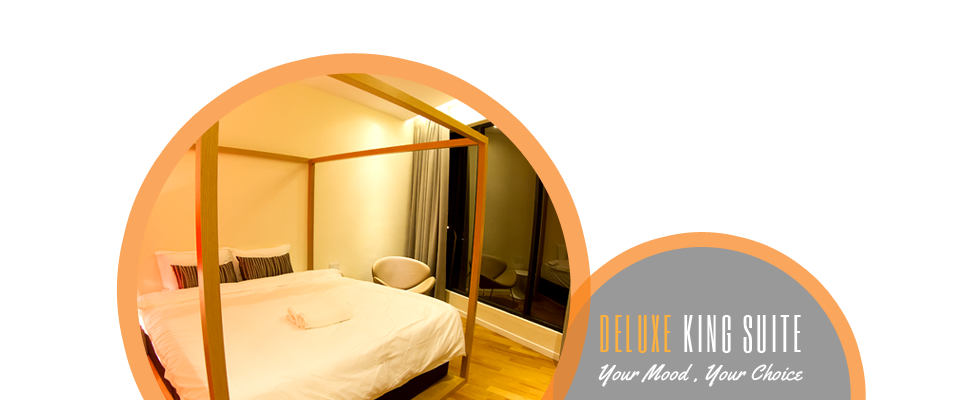 Mood Hotel : Boutique Hotel Johor Bahru - Deluxe King Suite